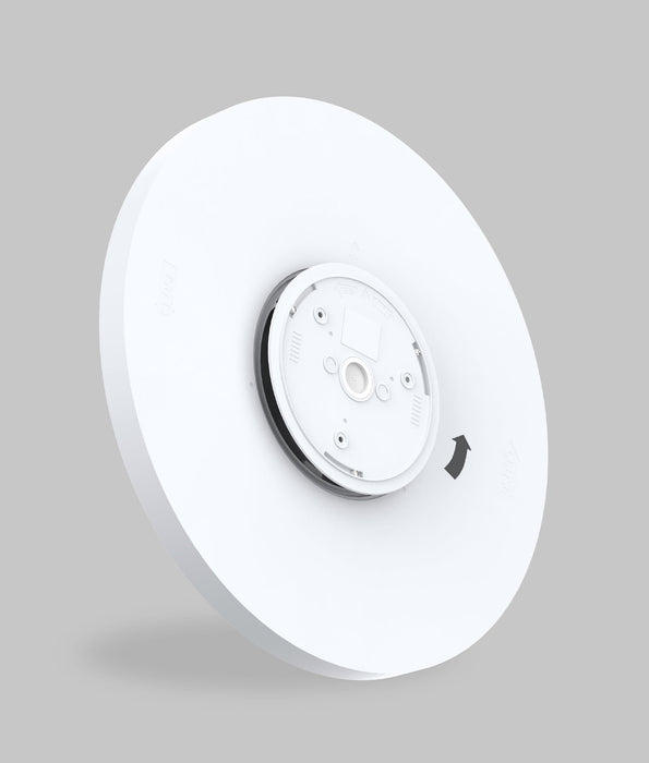Oystri 400mm LED Oyster Light White Polycarbonate 36W 3CCT - OYSTRI2