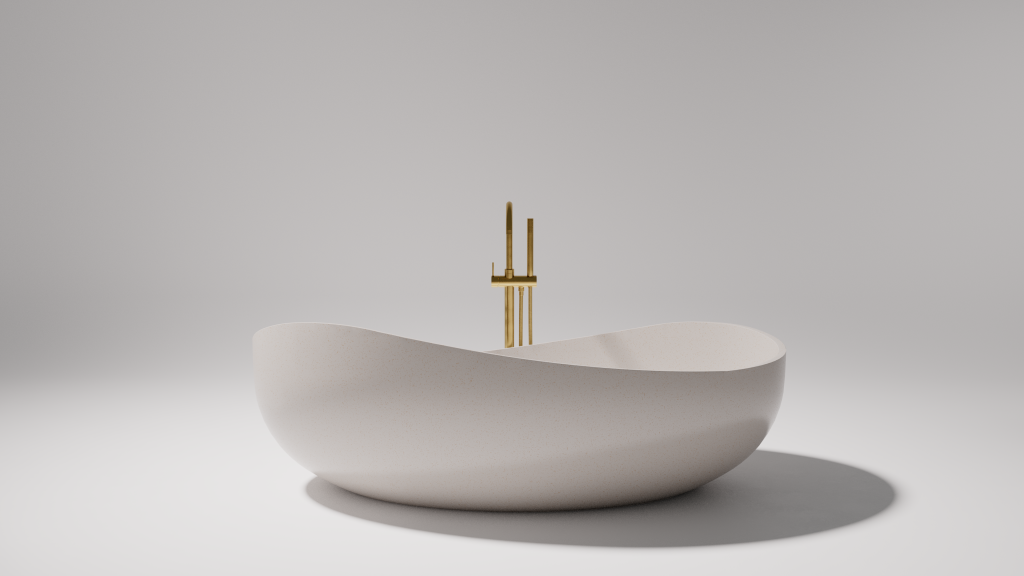 ONDA - Freestanding Stone Bath - PB4001