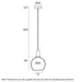 Buy Pendant Lights Australia PATINO Pendant Light W200mm Amber - PATINO PE20-AM