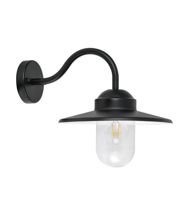 Payong Aluminium Exterior Wall Light Matte Black - PAYONG1