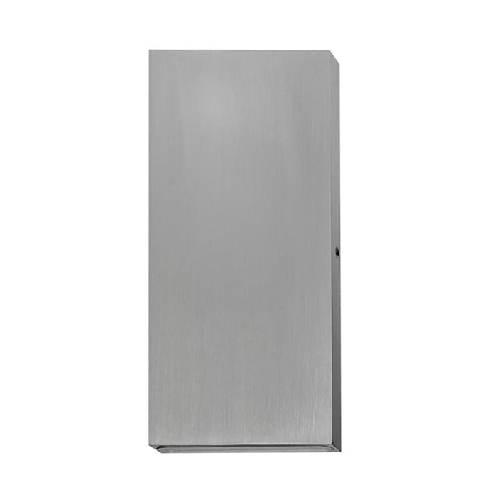 Buy Up / Down Wall Lights Australia PDL 12V LED Exterior Surface Mounted Rectangular Up/Down Pillar Wall Light 6W 3000K 316 Stainless Steel IP65 - PDLUDRECTSS