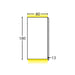 Buy Up / Down Wall Lights Australia PDL 12V LED Exterior Surface Mounted Rectangular Up/Down Pillar Wall Light 6W 3000K Bronze IP65 - PDLUDRECTBRZ