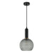 Buy Pendant Lights Australia Pelota 1 Light Pendant Smokey Glass Wine Glass Shape - PELOTA1