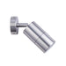 Buy Exterior Spotlights Australia GU10 Exterior Single Adjustable Wall Pillar Light Anodized Aluminium IP65 - PG1ASHSIL