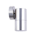 Buy Exterior Wall Lights Australia GU10 Exterior Single Fixed Wall Pillar Light Anodized Aluminium IP65 - PG1FSHSIL