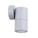 Buy Exterior Wall Lights Australia GU10 Exterior Single Fixed Wall Pillar Light Matt Grey IP65 - PG1FSIL