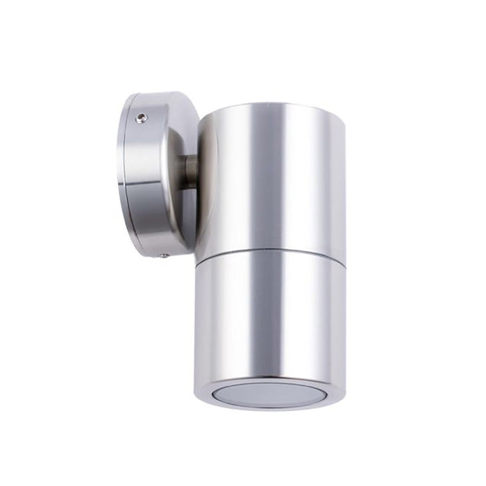 Buy Exterior Wall Lights Australia GU10 Exterior Single Fixed Wall Pillar Light 316 Stainless Steel IP65 - PG1FSS
