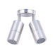 Buy Exterior Spotlights Australia MR16 12V Exterior Double Adjustable Wall Pillar Light Anodized Aluminium IP65 - PM2ASHSIL