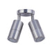 Buy Exterior Spotlights Australia GU10 Exterior Double Adjustable Wall Pillar Light Titanium IP65 - PG2AT