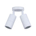 Buy Exterior Spotlights Australia GU10 Exterior Double Adjustable Wall Pillar Light White IP65 - PG2AWH