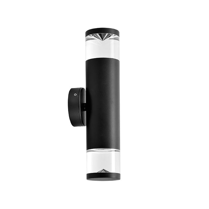 Buy Up / Down Wall Lights Australia PHARE 240V GU10 Exterior Up/Down Wall Pillar Light Black IP65 - PHARE01G