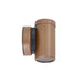 Buy Exterior Wall Lights Australia GU10 Exterior Single Fixed Wall Pillar Light Aged Copper IP54 - PG1FCECA