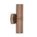 Buy Up / Down Wall Lights Australia GU10 Exterior Double Fixed Up/Down Wall Pillar Light Aged Copper IP54 - PGUDCECA
