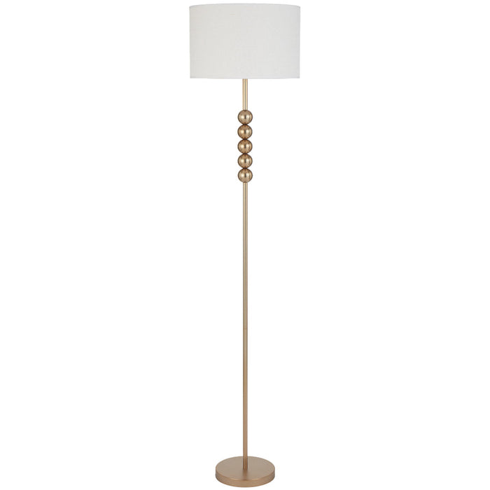 Poetix Floor Lamp Gold Matt & Ivory - POETIX FL-GD