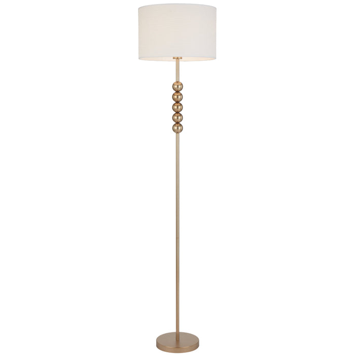 Poetix Floor Lamp Gold Matt & Ivory - POETIX FL-GD