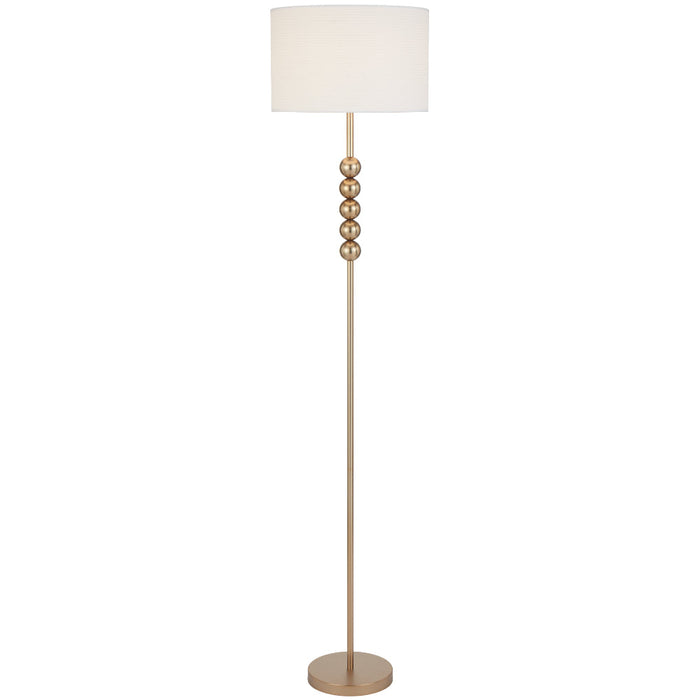 Poetix Floor Lamp Gold Matt & Ivory - POETIX FL-GD