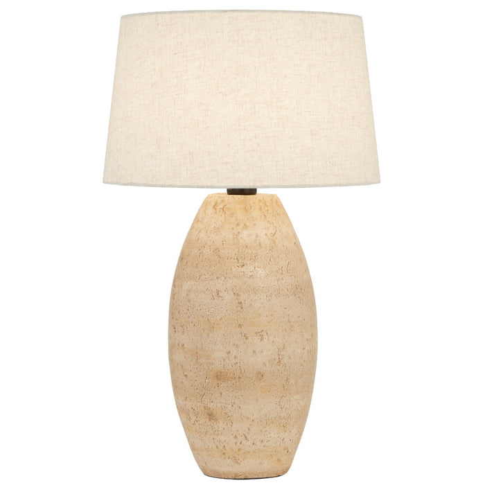 Pontus Table Lamp Travertine- PONTUS TL-BE