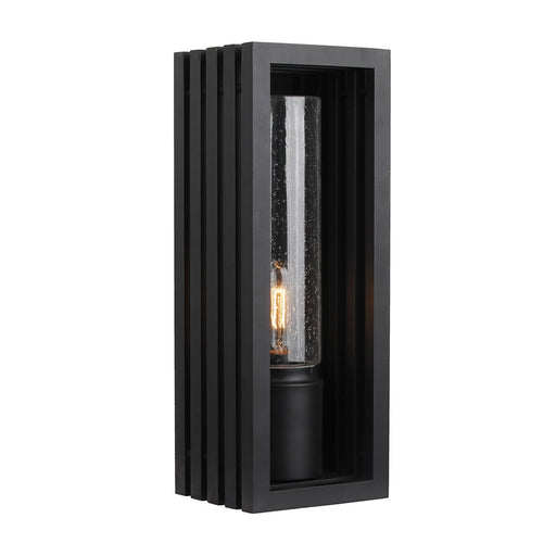 Buy Exterior Wall Lights Australia Portico Exterior Wall Light H410mm Matt Black Aluminium - 1000856