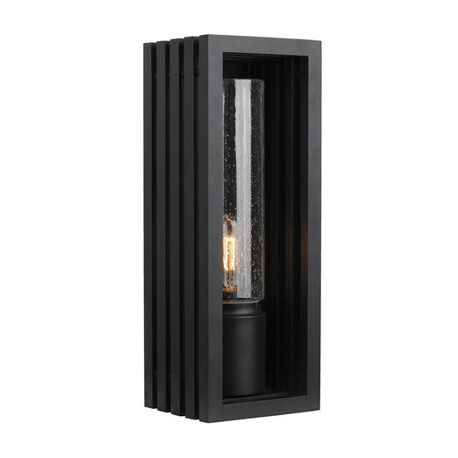 Buy Exterior Wall Lights Australia Portico Exterior Wall Light H360mm Matt Black Aluminium - 1000857