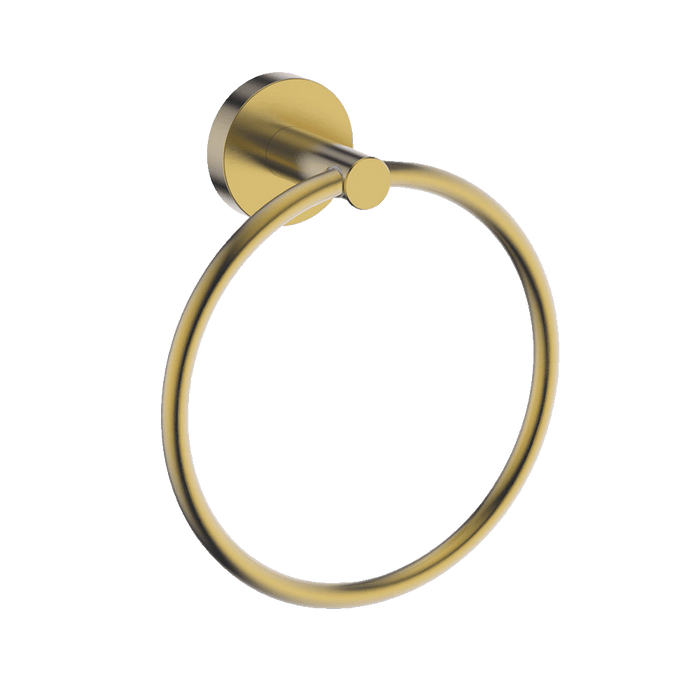 Poco Towel Ring Brushed Brass - PTR-BB