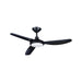 Buy DC Ceiling Fans With Light Australia Polar DC Ceiling Fan 56" with LED Matt Black Polymer Blades - P3BL586