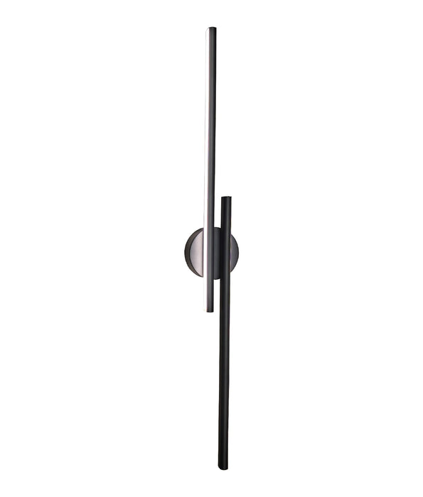 Racha LED Linear Wall Light 21.6W 3CCT Black - RACHA1