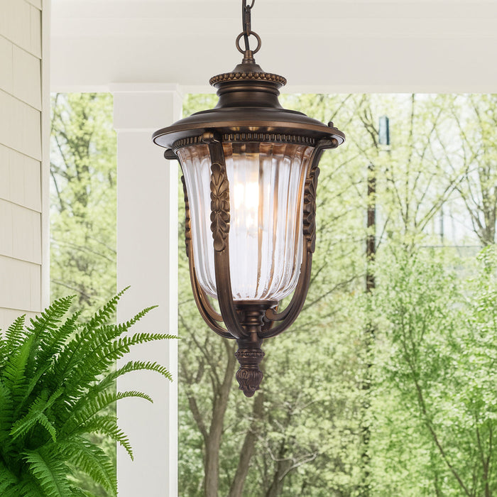 Ramiro 250mm Ceiling Lanterns Bronze - RAMIRO PE25-BZ