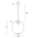 Buy Pendant Lights Australia Rana Pendant Light W300mm Brown Rattan - RANA PE30-BRN
