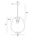 Buy Pendant Lights Australia Rana Pendant Light W500mm Brown Rattan - RANA PE50-BRN