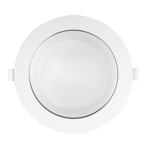 Buy Recessed LED Downlights Australia Penmark Recessed LED Downlight W232mm 80° White Aluminium TRI Colour - S9083D35TC/DP
