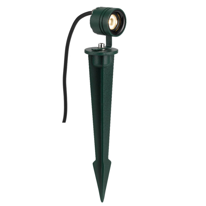 Rilto LED Spike Light 24V 3W 3000K Green - RILTO SP3-GN324
