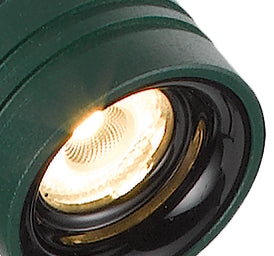 Rilto LED Spike Light 24V 3W 3000K Green - RILTO SP3-GN324