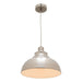 Buy Pendant Lights Australia Risto 1 Light Pendant Light Satin Chrome - RIST1PSC