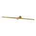 Buy Bathroom Vanity Lights Australia Roka LED Bathroom Vanity Light 23W Gold Metal 4000K - ROKA23WLEDGLD