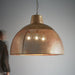 Buy Pendant Lights Australia Riva 3 Light Perforated Iron Dome Extra Large Pendant Antique Brass - ZAF10331