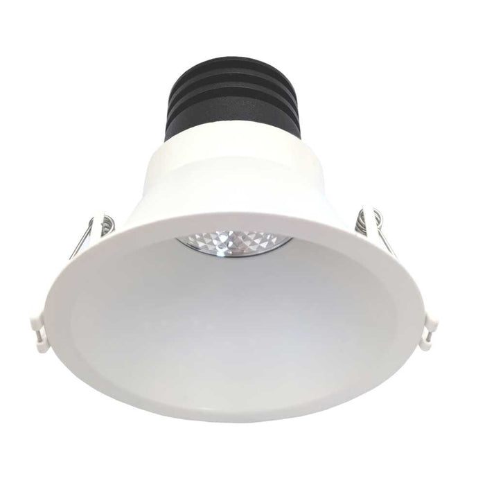 Buy Recessed LED Downlights Australia Unifit Recessed LED Downlight W102mm 8W White Aluminium 3000K - S9011HC/WH