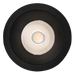 Buy Recessed Downlights Australia COOLUM PLUS S9067 Round Dimmable LED Downlight Black 6W TRI Colour - S9067TC/BK