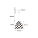 Buy Pendant Lights Australia Interior Embossed Ellipse Chrome 1 Light Pendant - SARI2