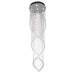 Buy Pendant Lights Australia Savina 5 Light Pendant 1800mm Chrome/Clear SAVINA PE18-CH