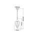 Buy Pendant Lights Australia SENORITA Tuscan Coffee Cherry Wood 1 Light Pendant Small - SENORITA1