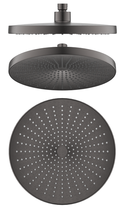 Mica 6H Shower Head Gunmetal - SH-6-R-250-GM
