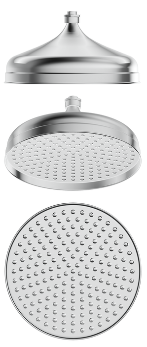 Mica Heritage Shower Head Chrome - SH-H-300-CP