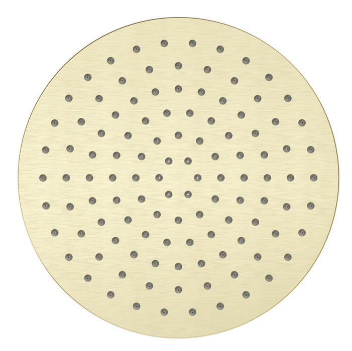 Mica 250mm Shower Head French Gold - SH-R-TH-250-FG