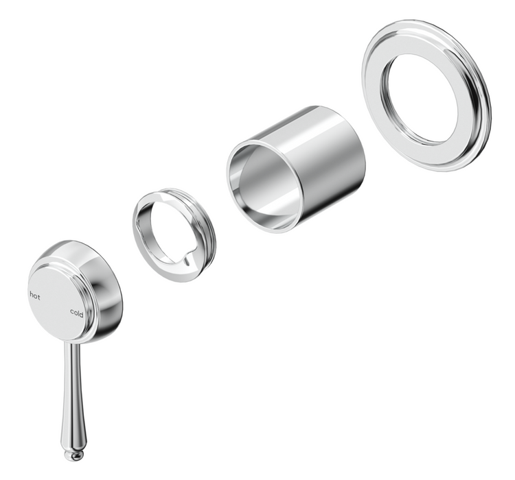 Mica Heritage Shower Mixer Trim Kit Only Chrome - SHM-4-CP-TK