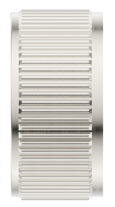 Mica Fluted Progressive Shower Mixer Brushed Nickel - SHM-6-PROG-BN