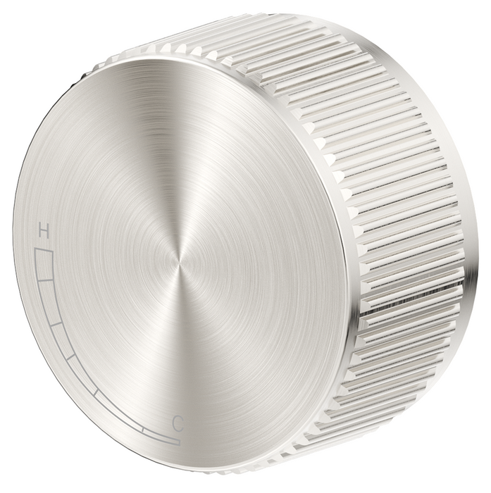 Mica Fluted Progressive Shower Mixer Brushed Nickel - SHM-6-PROG-BN