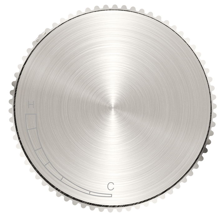 Mica Fluted Progressive Shower Mixer Brushed Nickel - SHM-6-PROG-BN