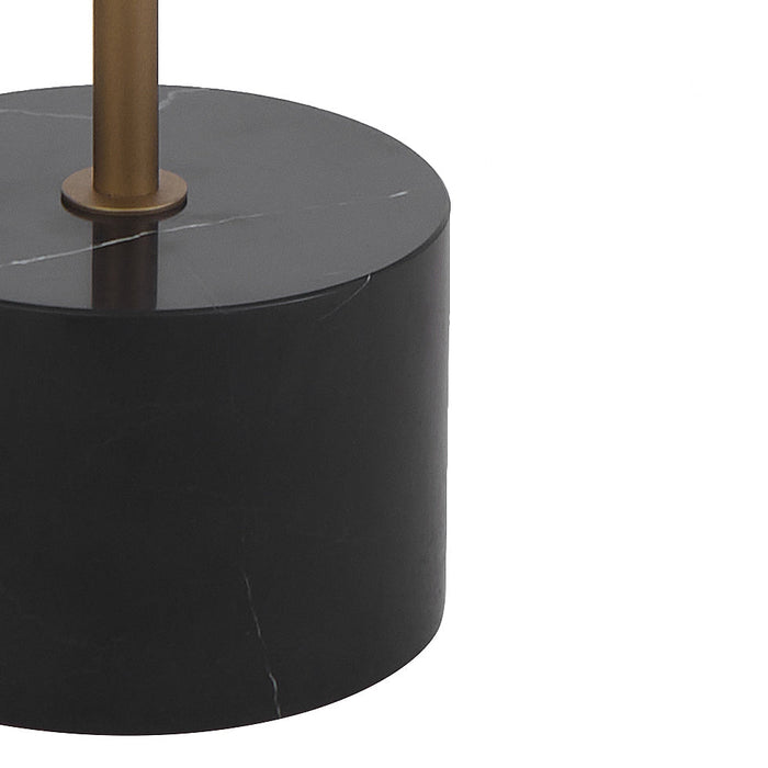 Sisby LED Table Lamp 14W 3000K Antique Brass & Black Marble- SISBY TL-ABBKM
