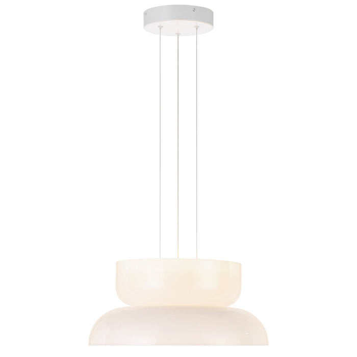 Skapa LED Pendant AB Light 20W 3000K Opal White and Glass - SKAPA PE AB-OP