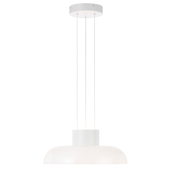 Skapa LED Pendant B Light 20W 3000K Opal White & Gloss - SKAPA PE B-OP